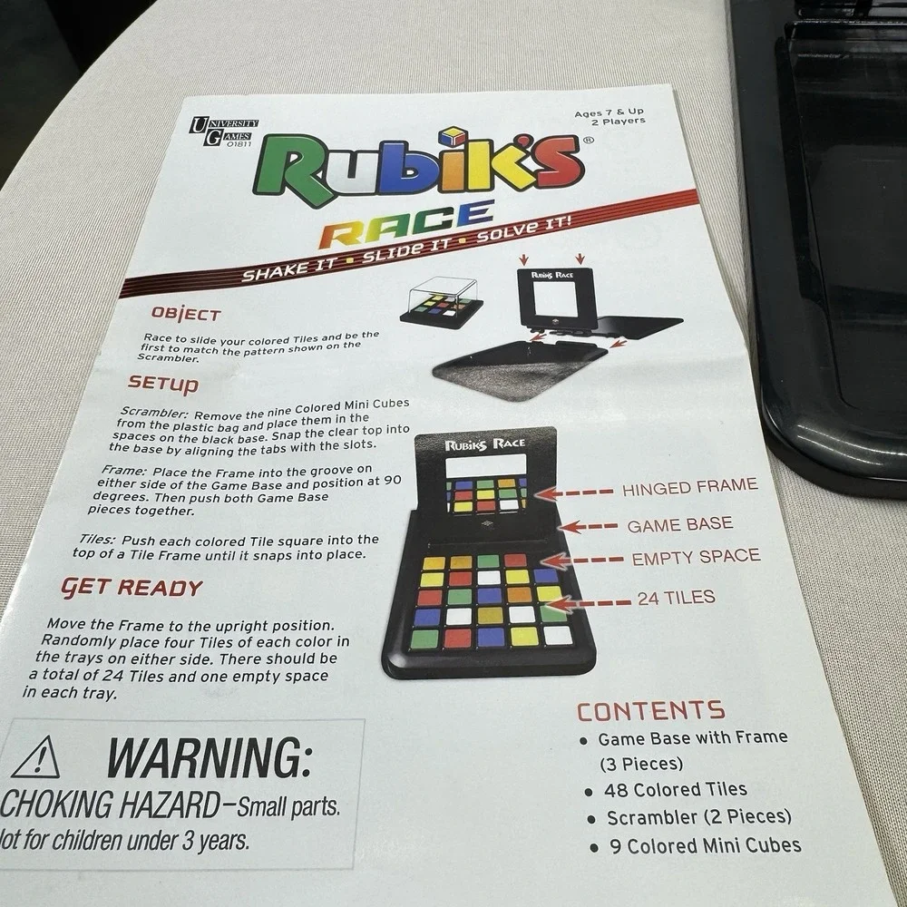 Rubik's Race Game  University Games 2016 Square Up Strategy    *See Description*